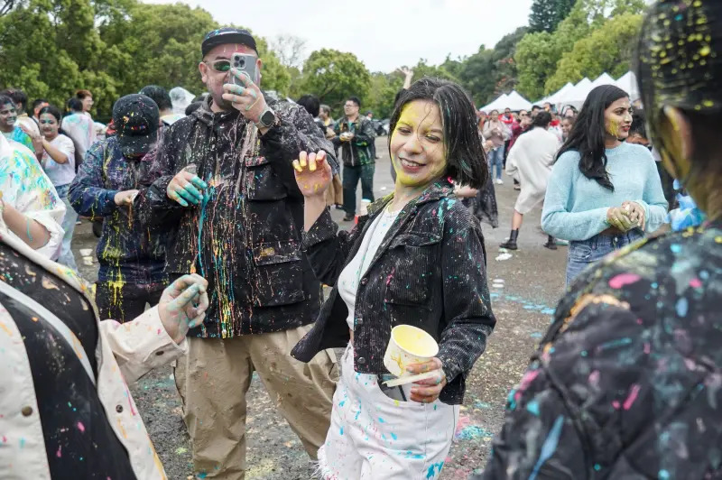 「彩水狂歡」席捲台中白陽山：Holi節3/28引爆異國文化熱潮