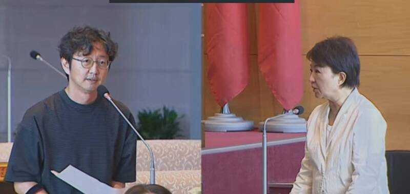 盧秀燕訪美談「國政」引熱議：市政、外交如何權衡？台中議員江肇國提質疑