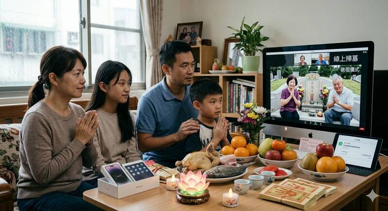 數位時代祭祖新解：高宏寓揭線上掃墓「零時差庇佑」關鍵禮俗與禁忌