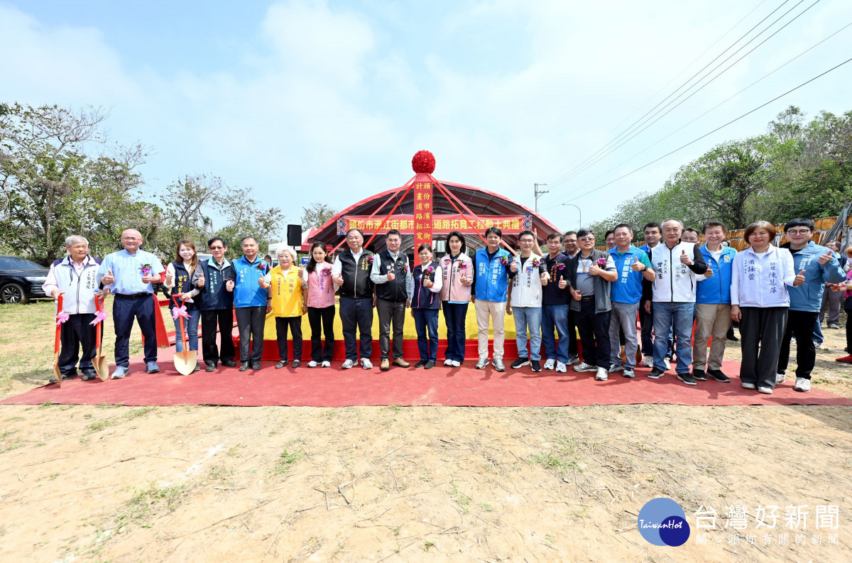 告別塞車夢魘！頭份殯儀館聯外道拓寬動工，1.92公里交通新動脈年底通車