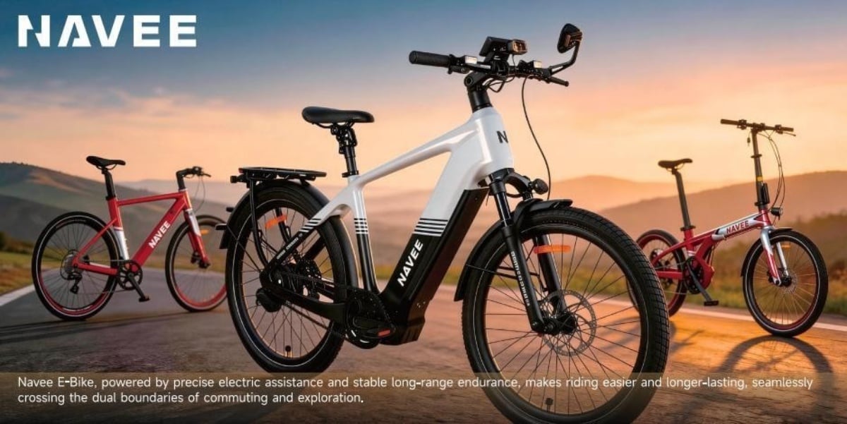 NAVEE旗艦E-bike「SP01」登台：極速45km/h、續航260公里，重塑智慧出行想像