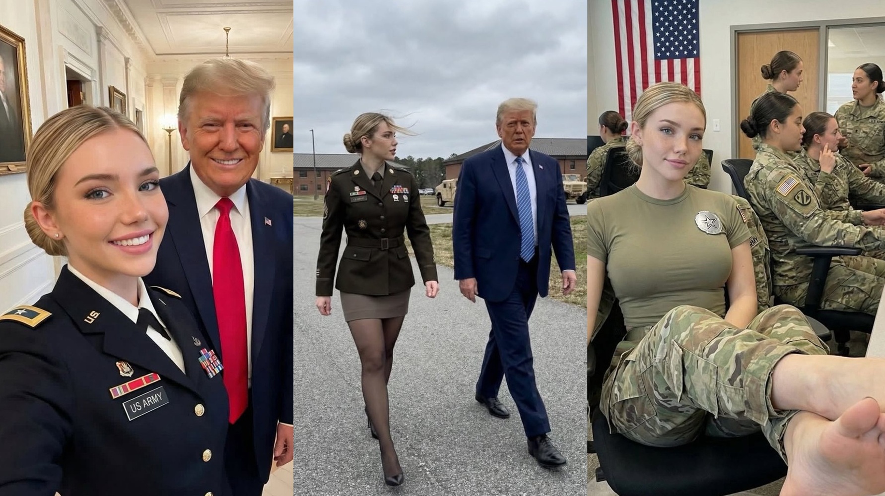 AI「美軍女神」四個月狂吸百萬粉：數據揭露假愛國情懷與成人內容變現的黑幕