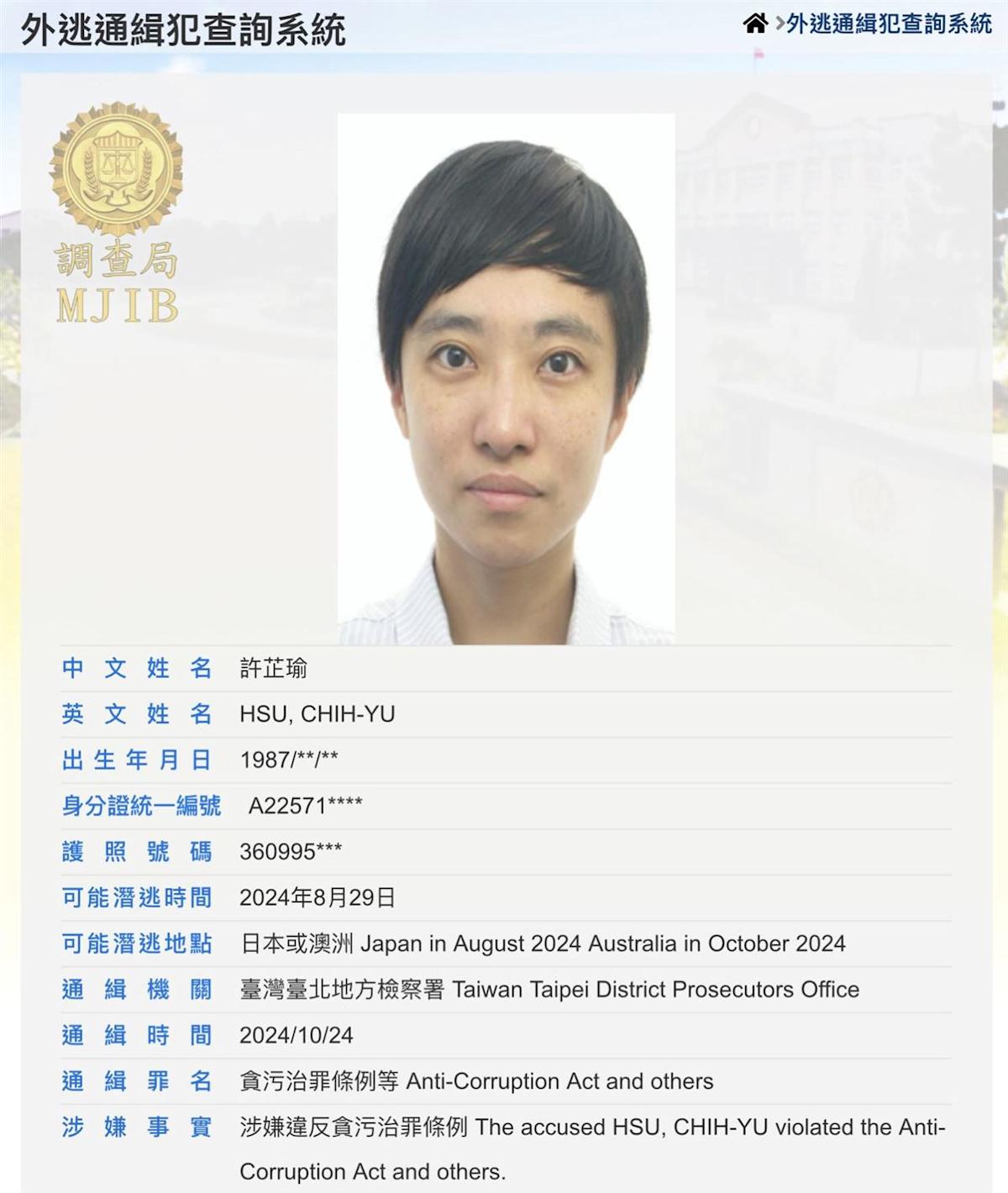 柯文哲案「橘子」許芷瑜：通緝中的她，如何牽動京華城與獻金案判決？