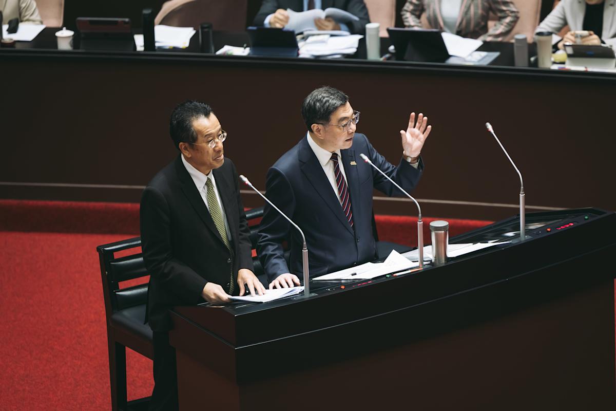 行政院版國防特別條例詳實完整，卓榮泰：符合需求將全力執行