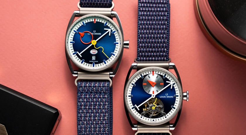 不只計時！Louis Erard與Alain Silberstein聯名新作，用「笑臉」翻轉時間定義