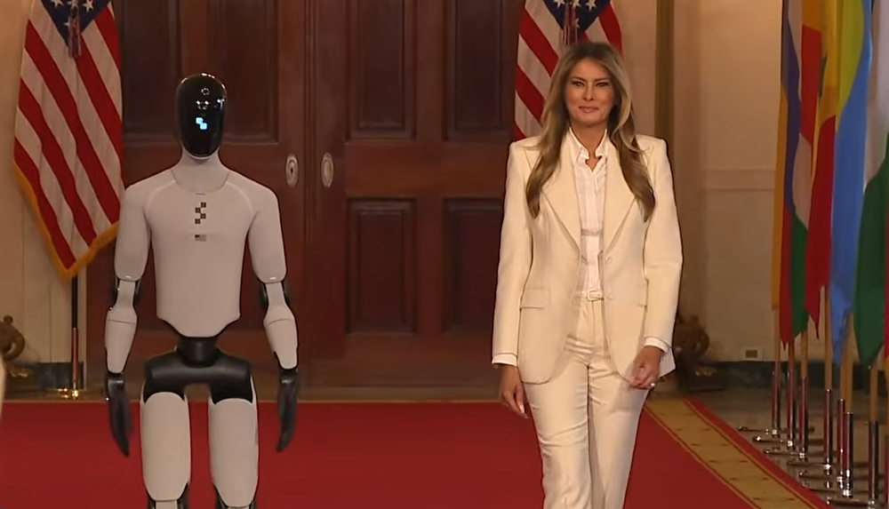 白宮迎來AI教育新紀元？梅蘭妮亞邀人型機器人「柏拉圖」共探未來學習