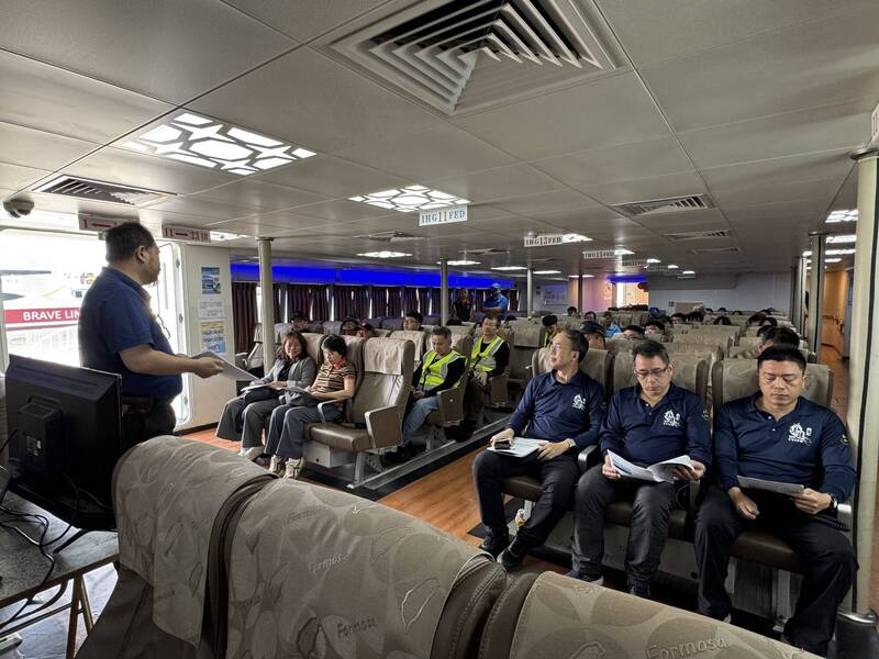 航港局揭示：布馬線客船2026年緊急演練，如何有效應對鋰電池火災？