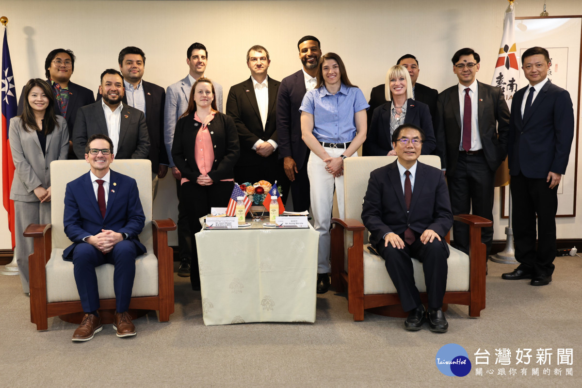 台南魅力驚豔美國青年領袖：黃偉哲暢談古都科技轉型與治理心法