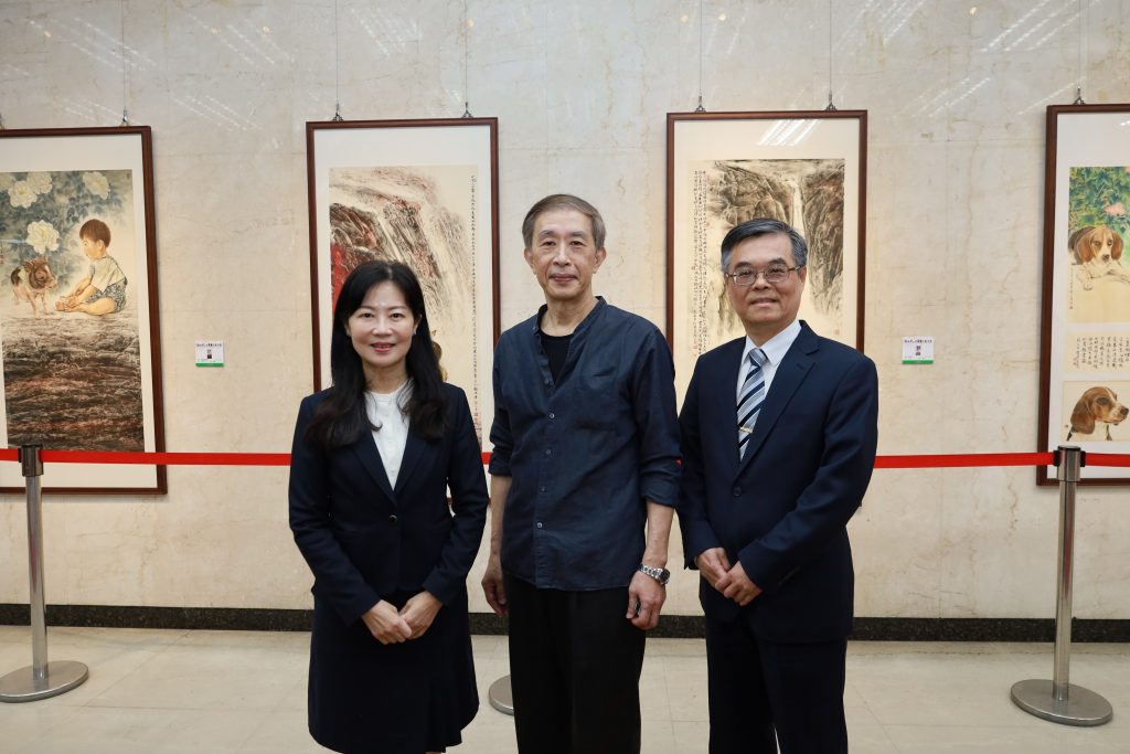 國美館典藏級！郭天中水墨書法創作展，土銀邀您領略跨界藝境