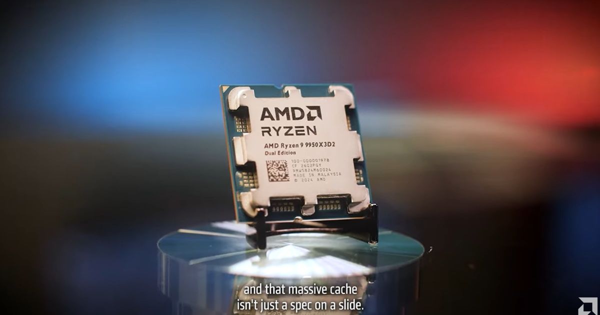 AMD發表Ryzen 9 9950X3D2 Dual Edition：雙CCD、208MB快取，搶攻頂尖內容創作市場