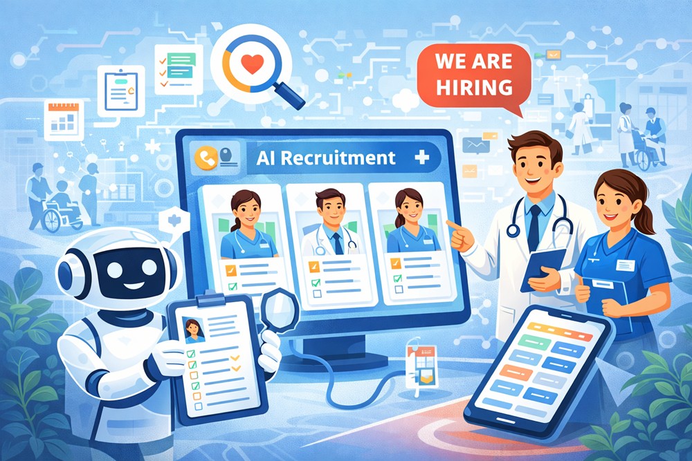 AI徵才革新照護產業：效率數據揭示人力管理與人本挑戰