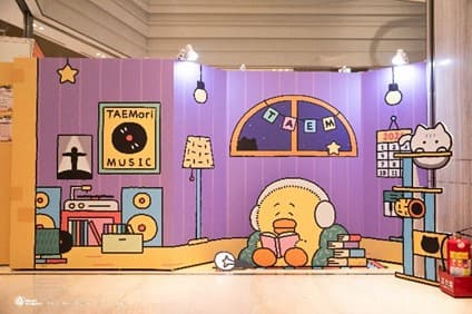 野獸國IP戰略轉型！韓國TAEMori快閃微風南山，瞄準「療癒經濟」創2026營收高峰