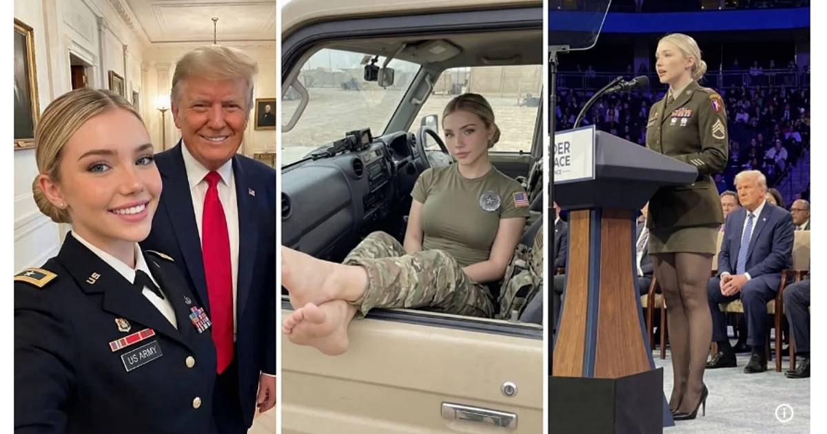 AI虛擬女兵詐騙百萬粉！揭露假貨OnlyFans賣腳照，社群資訊戰警訊