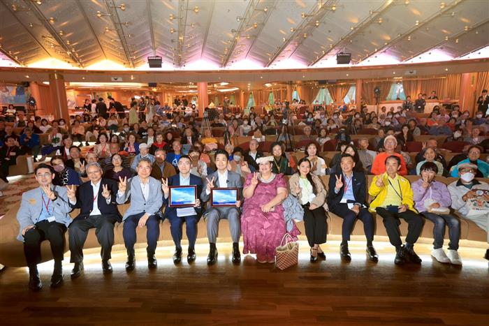 「太平洋世界號」和平對話：蔣萬安擘劃臺北AI、都更、民主新未來