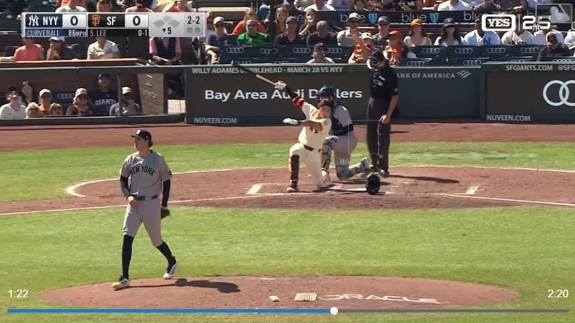 史利特勒極品曲球震懾巨人！洋基新秀飆K完封李政厚「噴裝」技驚四座