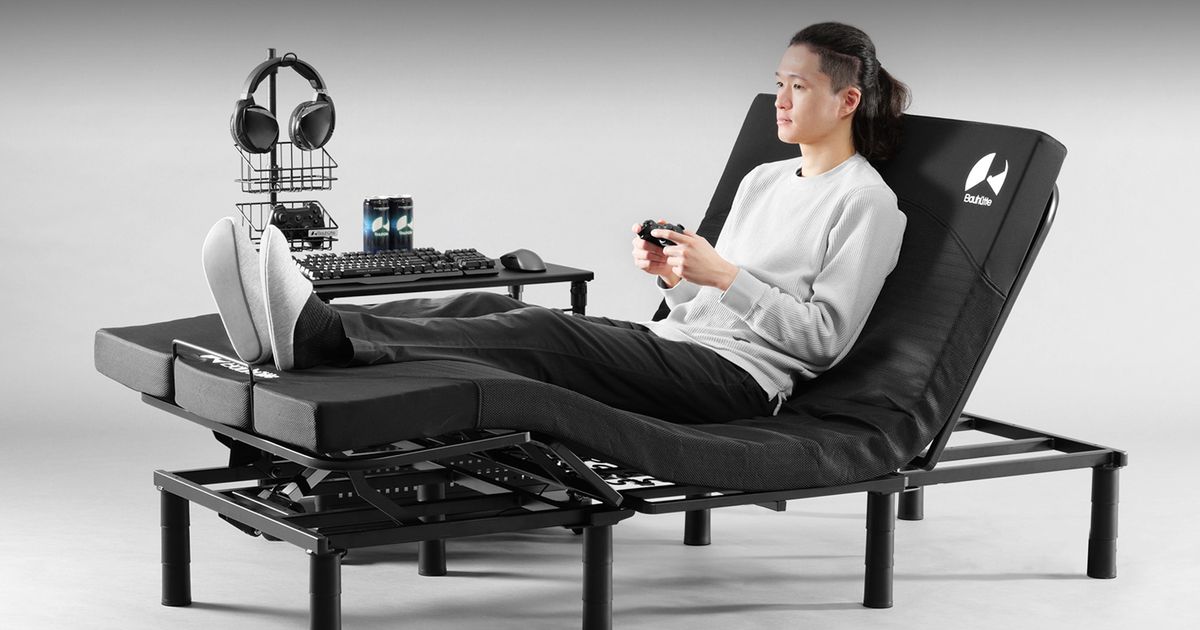 Bauhutte 第二代電動遊戲床：雙馬達獨立調控，打造「電動床馬薯」新境界