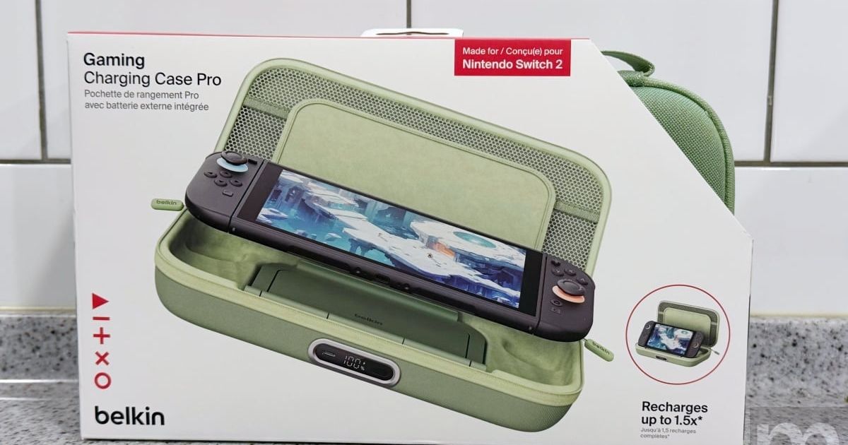 Belkin強勢推出Switch 2 Pro充電保護殼：10000mAh電池模組，遊戲續航全面升級