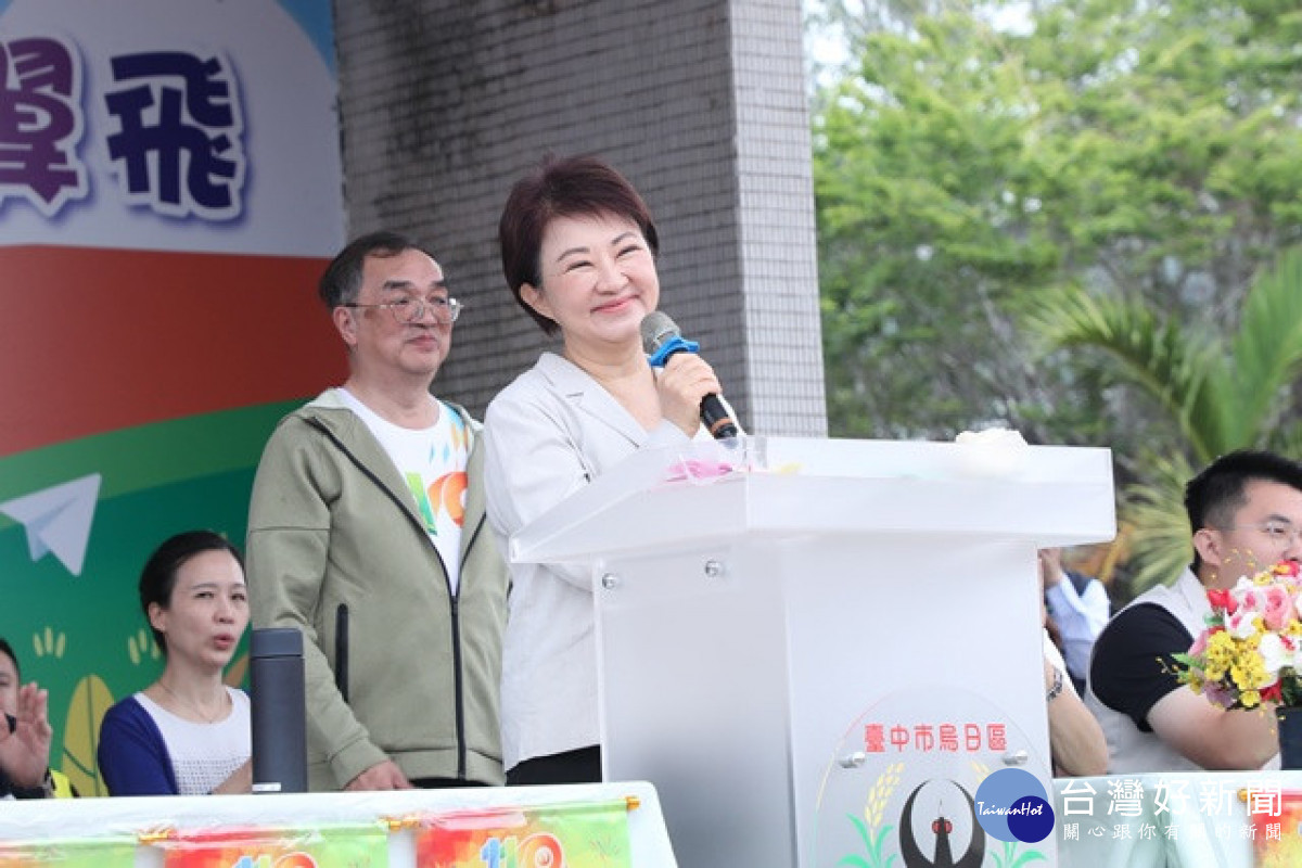 烏日國小110週年校慶盛大登場 盧秀燕市長「三句話」幽默肯定百年教育成就