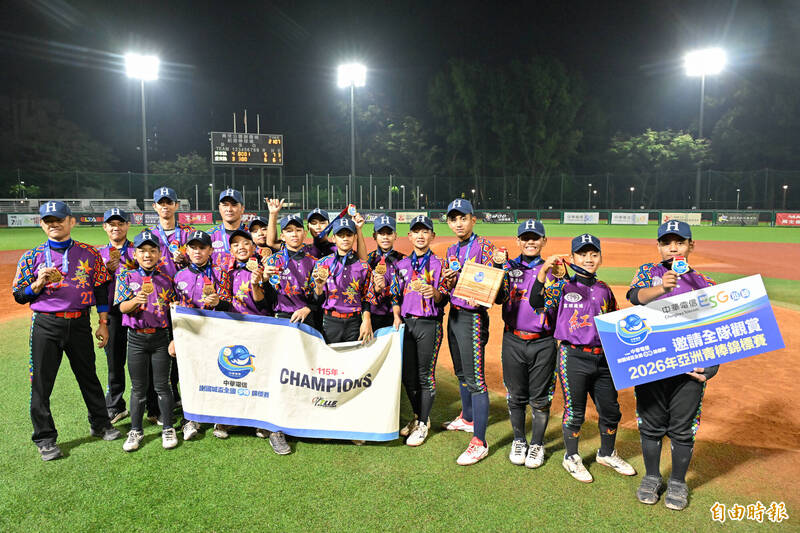 謝國城盃》臺東紅葉少棒隊史首冠！方穎豐30年熱血圓夢，劍指威廉波特