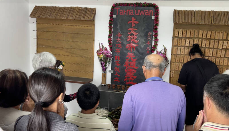 卡大地布部落祭祖新典範：不焚香燒金，回歸傳統友善土地智慧