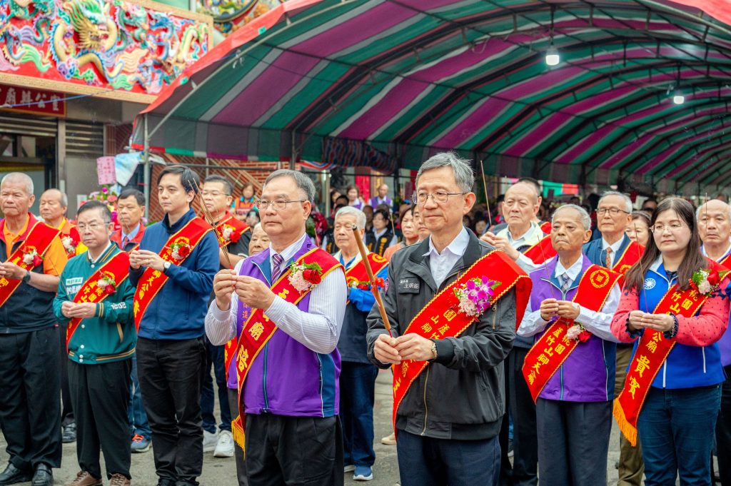 蘆竹山腳天公廟浴火重生！桃園副市長王明鉅見證，百年信仰中心啟動重建新篇章