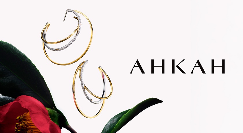 AHKAH 2026春夏新作：elements系列以鉑金黃K金交織鑽石，展現當代珠寶的極簡奢華