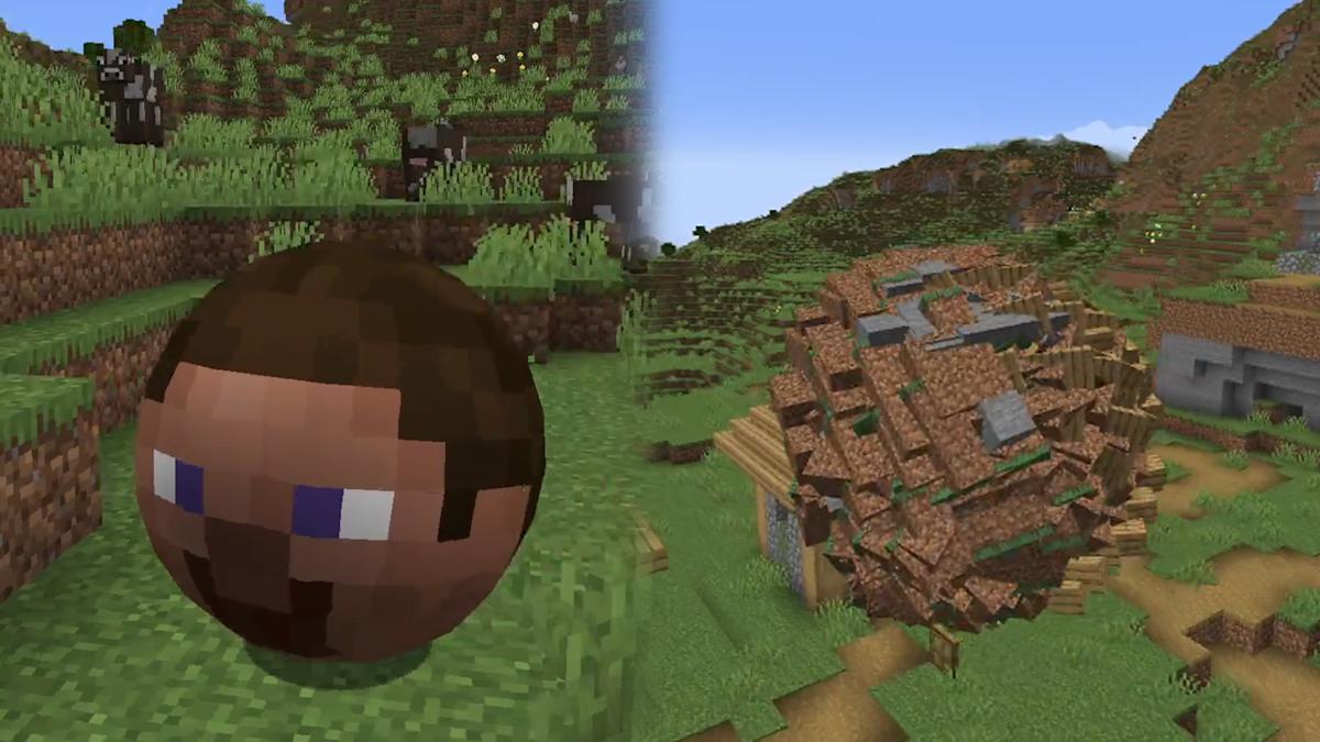 《Minecraft》「塊魂」模組爆紅：體驗滾動吞噬方塊的極致快感與效能考驗
