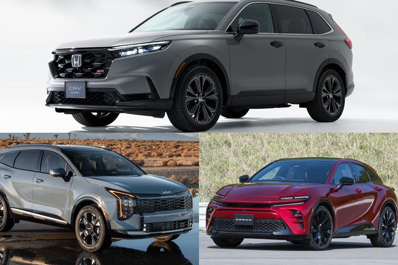 油電休旅市場風雲再起：Honda CR-V、Outlander、Crown Sport、Sportage 新動力強勢登場
