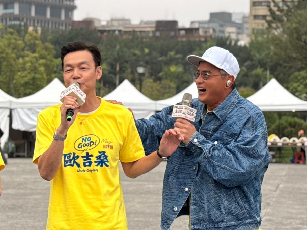《NO GOOD。歐吉桑》魅力席捲！李國煌、李銘順夜市親民互動，笑談許效舜