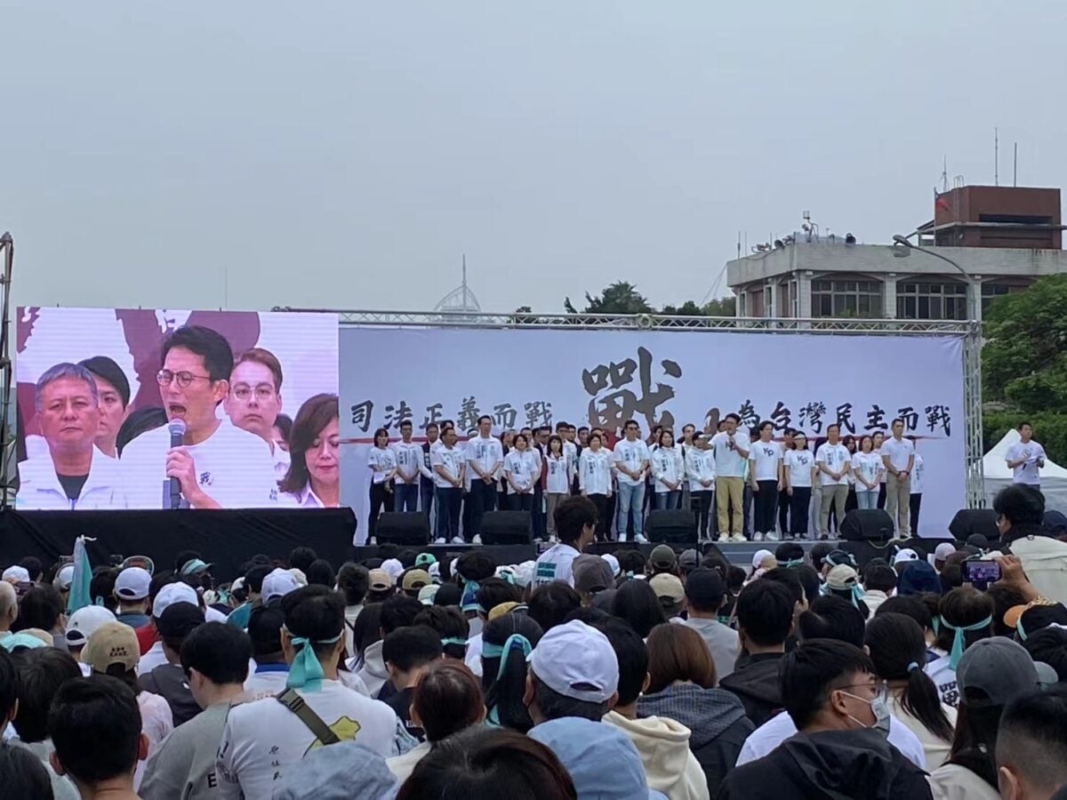 藍白合流嘉義再出擊！羅智強、徐巧芯南下力挺張啓楷，力拚司法改革