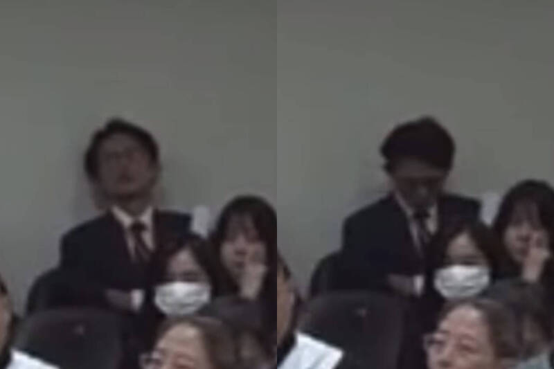 法庭直播反成照妖鏡！黃國昌旁聽柯文哲案竟打瞌睡畫面全曝光