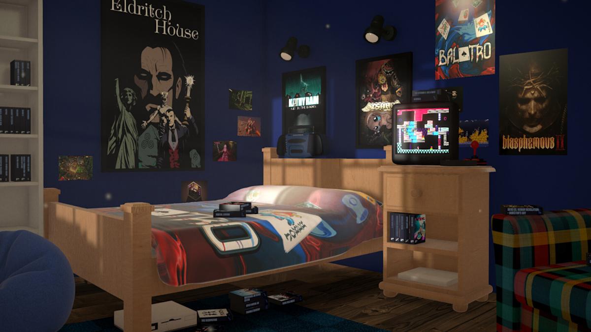 《BOXROOM》2026年登Steam！虛擬遊戲房完美重現你的Steam收藏庫