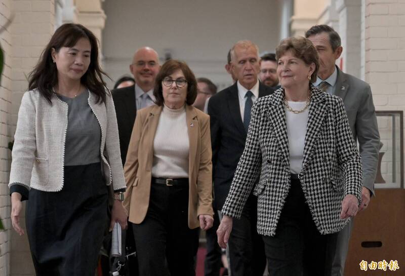 美參院訪團會晤立院朝野 軍購議題獲跨黨派正向回應