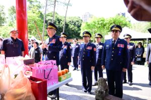 警政署春祭典禮緬懷英靈 張榮興署長親自主祭追思殉職同仁