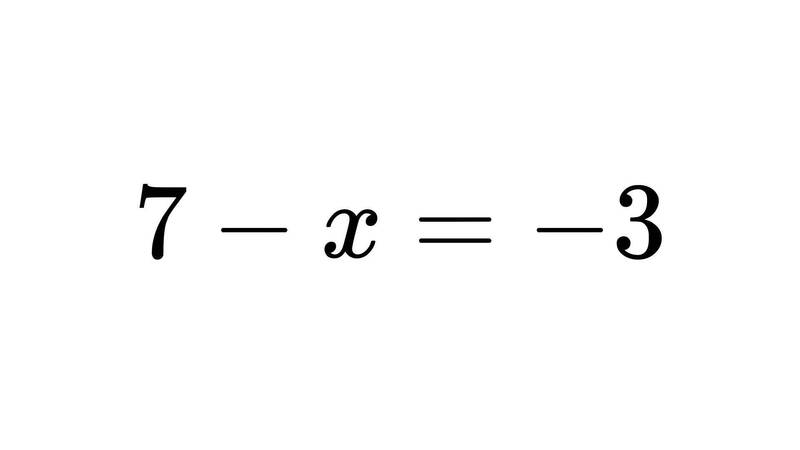 Threads數學題「7−X=−3」引爆熱議 台灣網友秒解掀文化差異討論