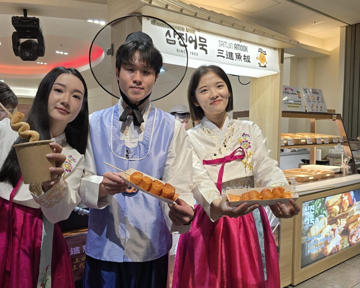 台中大遠百韓國物產展引爆消費熱潮 首日人潮破紀錄