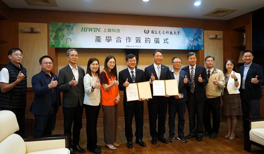 虎科大攜手上銀砸5千萬打造智慧製造人才庫 十年計畫培育產業新血