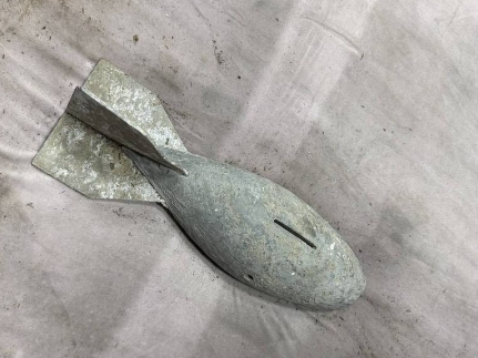 台南社區驚現二戰遺物？軍方證實測深錘虛驚一場