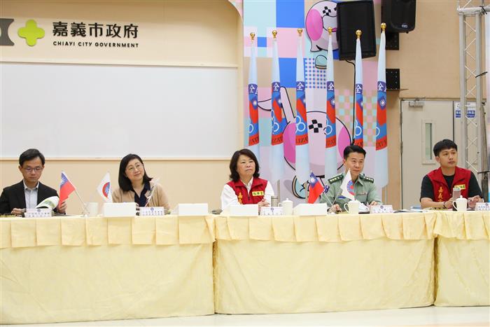 嘉義市召開三合一防災會報 全面提升城市防衛韌性