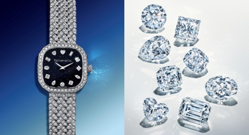 Tiffany Eternity砂金石腕錶震撼上市 12種鑽石切割工藝演繹永恆時光