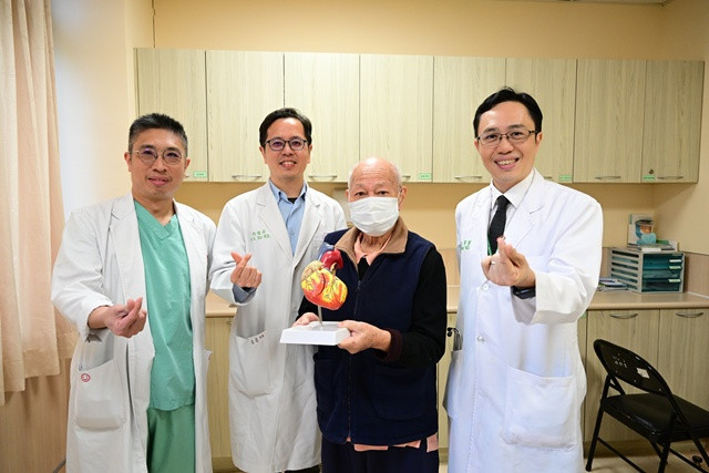 南投8旬菸槍奇蹟重生！微創TAVI手術讓他直呼年輕20歲