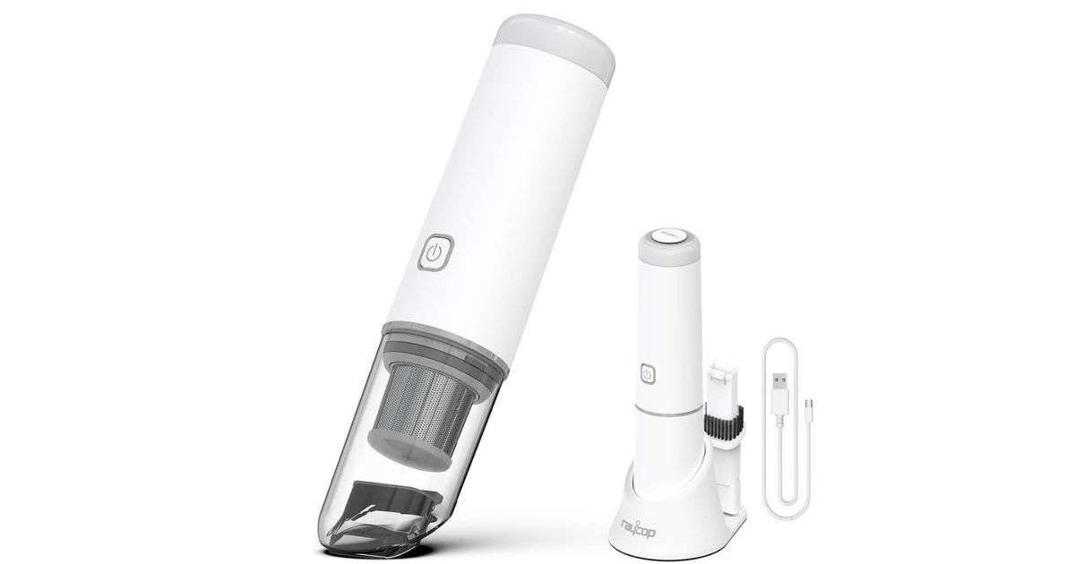 日本熱銷 RAYCOP 手持吸塵器評測：420g 輕巧機身竟有 11,000Pa 強力吸塵