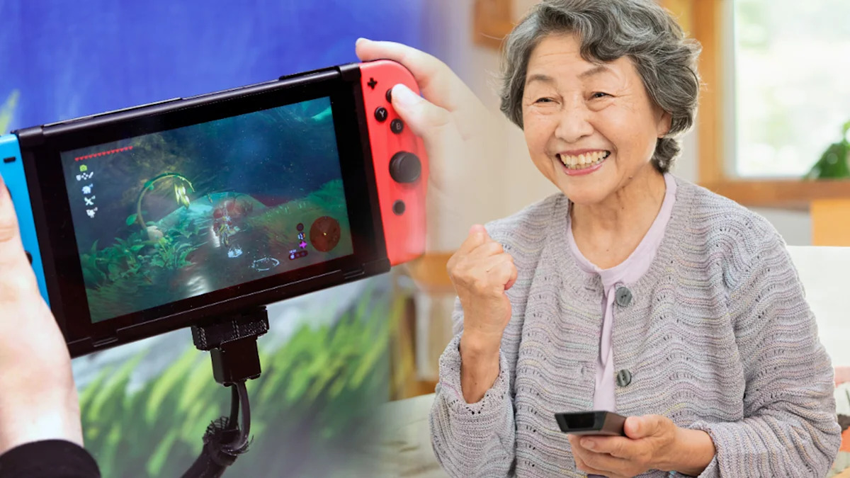 82 歲阿嬤 Switch 狂玩近萬小時，是迷路還是樂在其中？