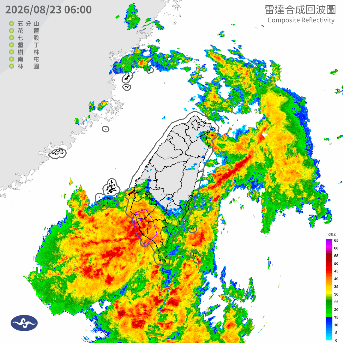 南臺灣急凍！3縣市急停班課，暴雨「紫爆」下週恐更猛？