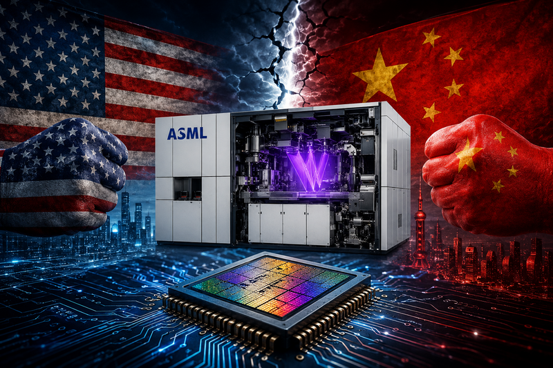 ASML對中「全斷供」倒數計時？美《MATCH Act》殺招逼荷蘭就範，晶片戰火燒向舊設備維修！
