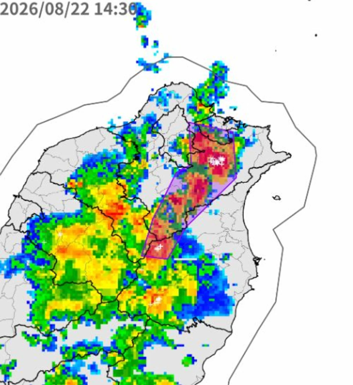 北北基桃6縣市大雷雨急襲！氣象署數據揭示：極端降雨成新常態？